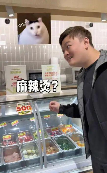 麻辣烫25一斤全是真肉上海狗有福了！不朽情缘试玩版破防了！上海惊现狗狗(图1)