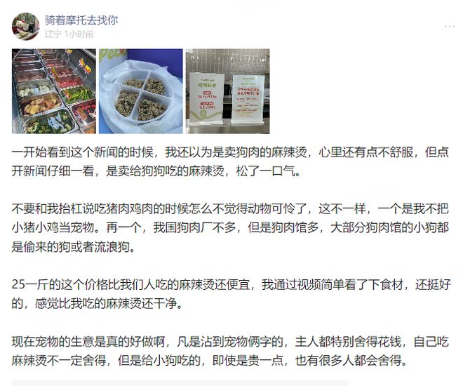 麻辣烫25一斤全是真肉上海狗有福了！不朽情缘试玩版破防了！上海惊现狗狗(图7)
